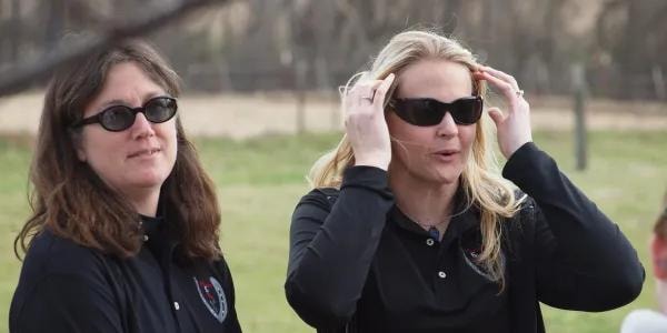 Susan Patten and Carrie Hare, Certified Instructors at Hoofbeats For Hope